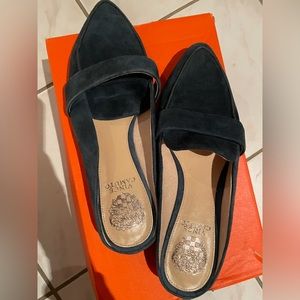 Vince Camuto Blue Suede Loafers - Barely worn